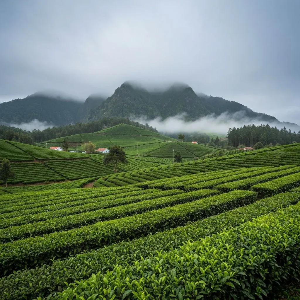 Gorreana tea plantation on São Miguel — Europe's only tea plantation