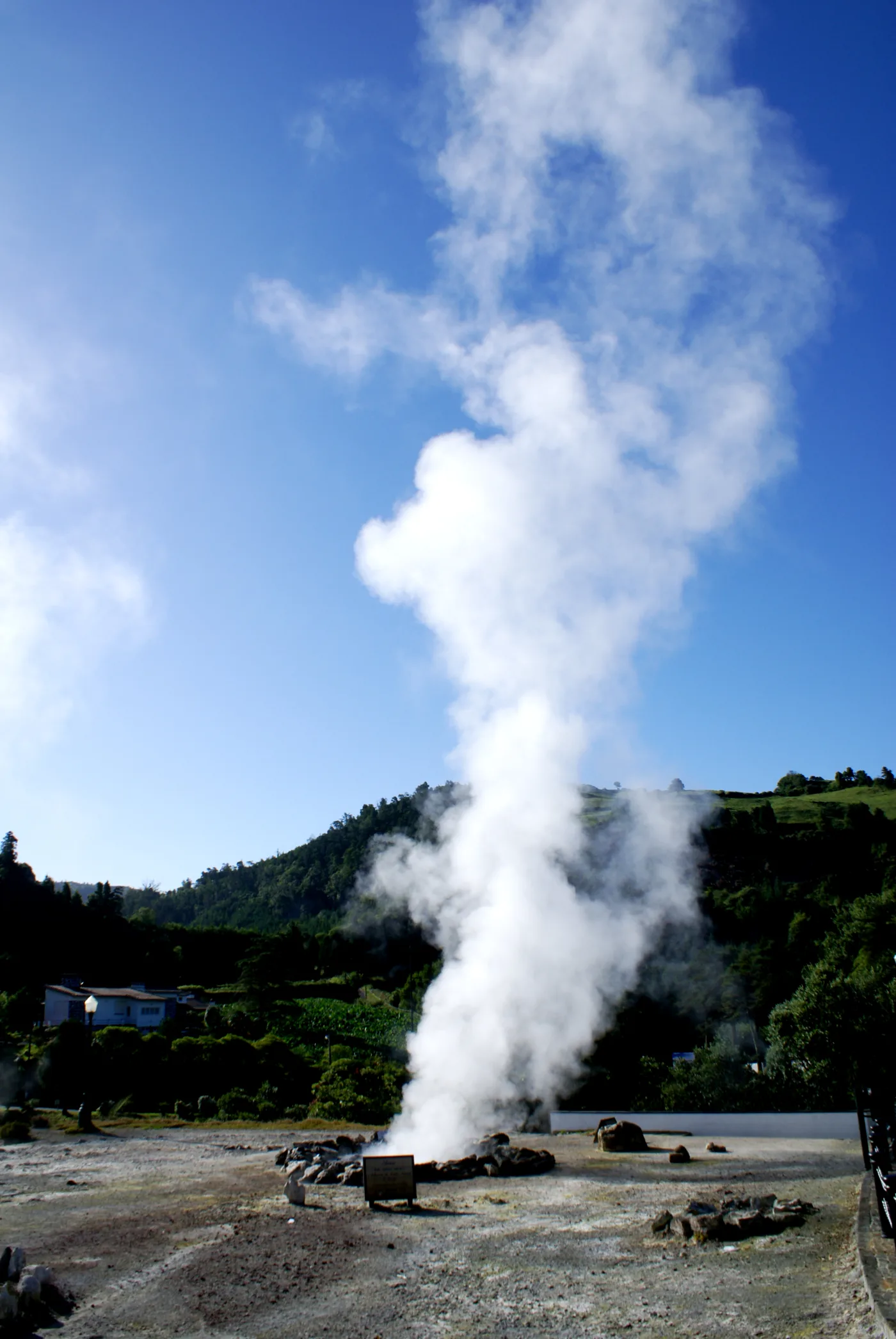 The boiling caldeiras in the centre of Furnas village — the free 20-minute walk worth doing on the way to your cozido lunch