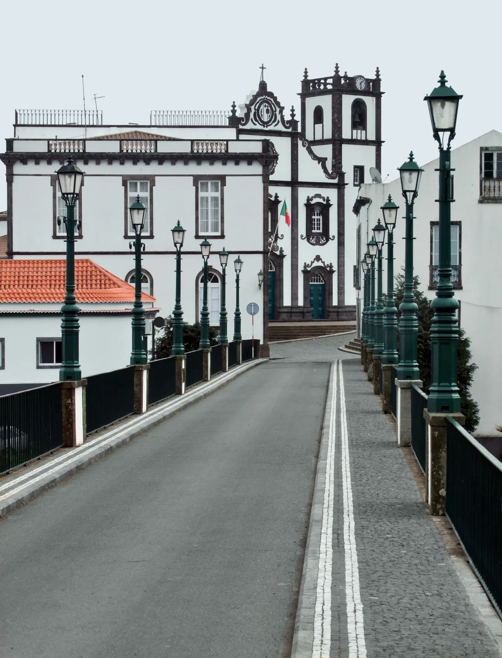 A quiet street in Nordeste — São Miguel's easternmost municipality and a road-trip highlight, Azores